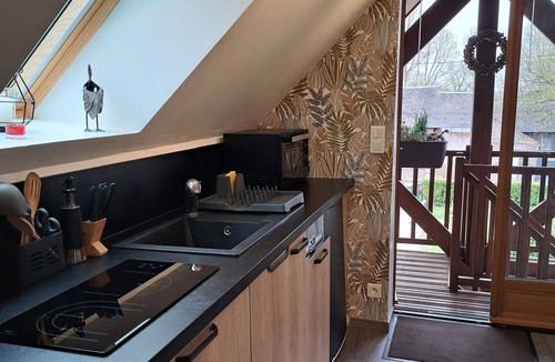 Saint-Quentin-Lamotte-Croix-au-Bailly Ski Chalet | O 'THE LOFT Croisiens BETWEEN BAY AND SUM OF NORMANDY, designed for a couple.
