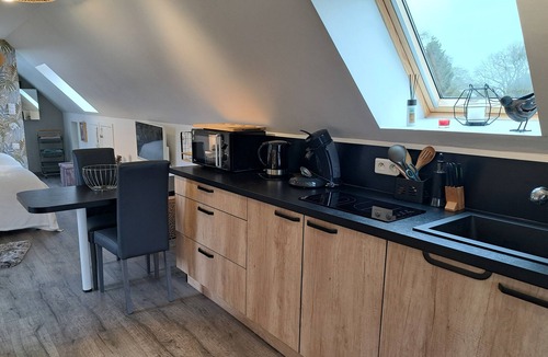 Saint-Quentin-Lamotte-Croix-au-Bailly Ski Chalet | O 'THE LOFT Croisiens BETWEEN BAY AND SUM OF NORMANDY, designed for a couple.