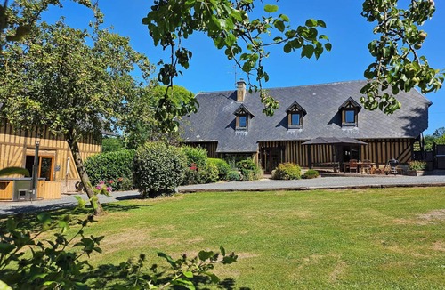 Saint-Andre-d'Hebertot House | Gîte du Bel Angerville Nordic bath 5min Pont l'évêque, 15 min Deauville