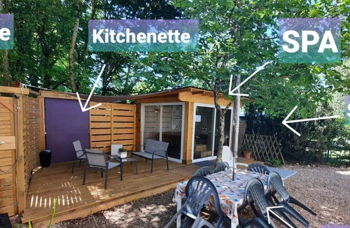 Saint-Georges-sur-Cher Apartment | Gîte La Voilerie, private jacuzzi & pool & cabin bed