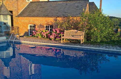 Bacqueville-en-Caux House | Gite in Normandy with private and heated swimming pool.