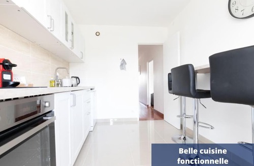 Montaigut Apartment | Grand 3 pièces Créteil -20minutes de Paris !
