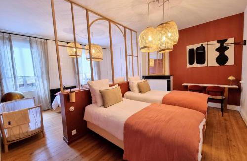 Abscon House | Grande Maison Bourgeoise avec Cour Privative, 5 Chambres, WiFi, Proche Commerces et Nature - FR-1-510-186