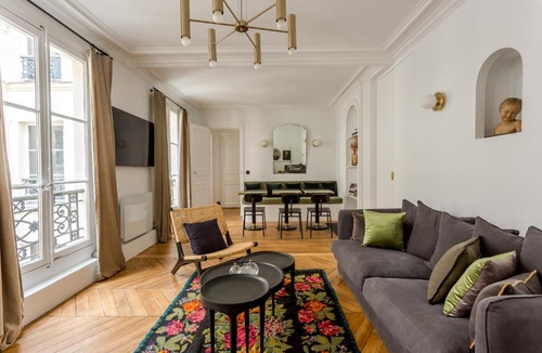 Saint-Merri Apartment | Habitat Parisien - 2BR-2BA - Marais - Centre Pompidou