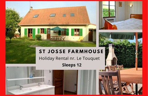 Saint-Josse House | House ∙ 6 bedrooms ∙ 12 guests