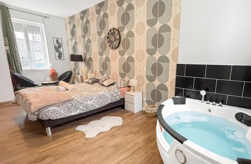 Roubaix Apartment | Jacuzzi privé, terrasse, Roubaix