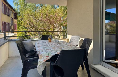 Neudorf Ouest Apartment | Joli 3P avec terrasse et Garage proche Centre