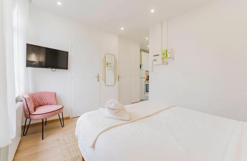 Marcq-en-Baroeul Apartment | Joli studio 20m2 cozy et équipé avec terrasse !