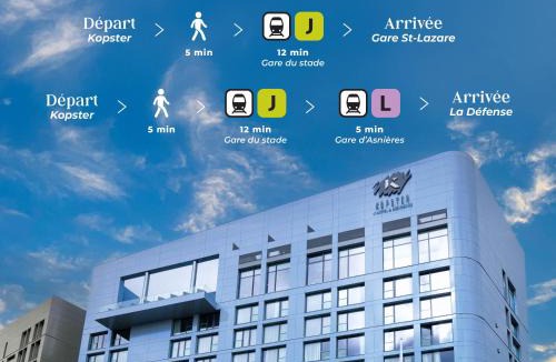 Colombes Hotel | KOPSTER Hotel Residence Paris Ouest Colombes