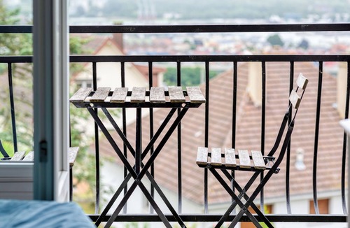 Dieppe Apartment | Léon 11, charmant studio avec balcon et vue mer