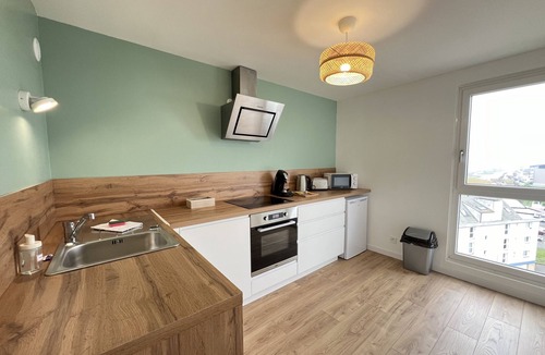 Port Apartment | L'Escalle Calaisienne, appartement à la plage