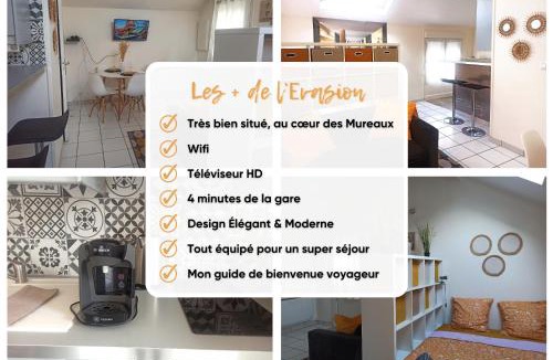Les Mureaux Apartment | L'Evasion - coeur de ville - WIFI - Gare