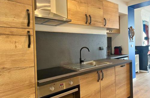 Bourbourg Apartment | L'Horizon Bleu - Appartement 4 chambres avec cour au centre Bourbourg