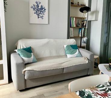 Mers-les-Bains Apartment | La Batelière, appartement mer avec patio privé