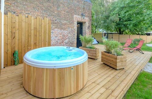 Marcy-sous-Marle House | La Bergerie des 2 Tilleuls - Maison avec jacuzzi