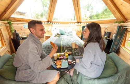 Gouvieux Cabin | La Bulle de Chantilly - Spa & sauna privatifs & petit déjeuner gourmand