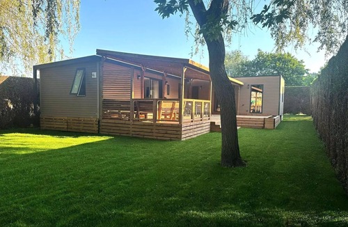 Berny Riviere House | La Croix du Vieux Pont campsite* - Mobil-home Premium Azure 4 rooms 6 people