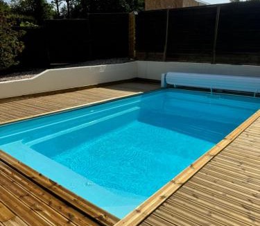 Criquetot-lʼEsneval House | La ferme d'Hareauville - Heated swimming pool