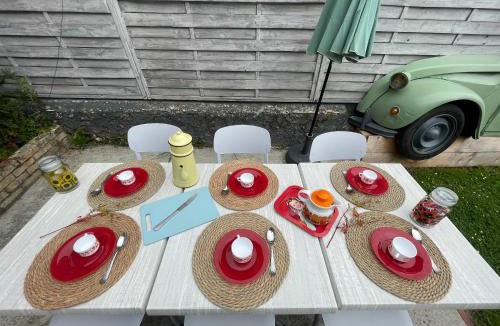 Neuville-sous-Montreuil House | La Maison Vintage à Montreuil sur mer 3 Chambres - Jardin - 6 personnes - Wifi