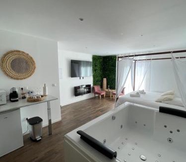 Saint-Jacques - Saint-Roch Apartment | La Suite Bali Jacuzzi,Sauna,Netflix,Disney