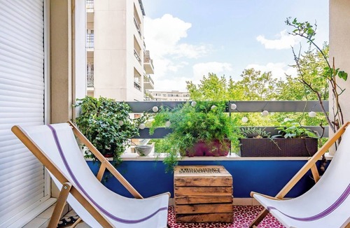 Combat Apartment | Large Two-bedroom Flat to Rent in Paris,100m From Beautiful Buttes Chaumont Parc
