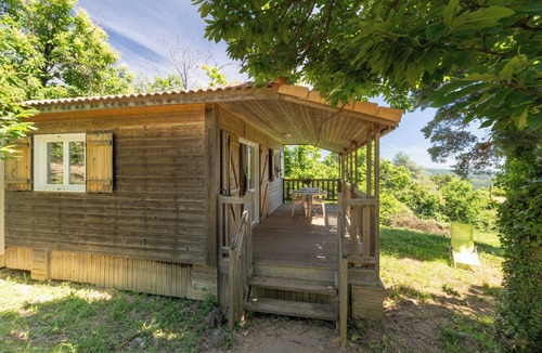 Gravieres House | Le chalet du mas lachamp with Terrace, Garden and Air Conditioning