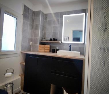 Miroir - Batignolles Apartment | Le Loge'Mans Appartement proche gare , Tram et centre ville