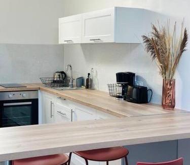 Bourg-en-Bresse Apartment | Le LYS - gare - studio cosy