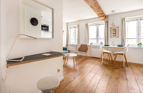 Old Lille Apartment | Le P'tit Quinquin 1 bedroom apartment Vieux Lille