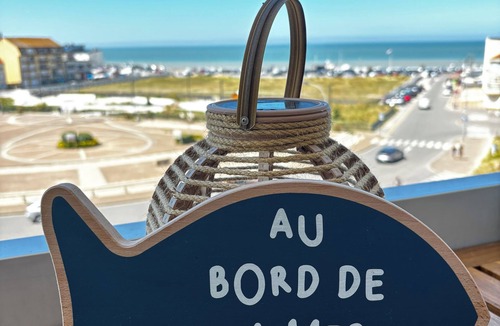 Stella-Plage Apartment | Le rêve bleu de Jeanne et Marie - sea view balcony near Le Touquet-Paris-Plage