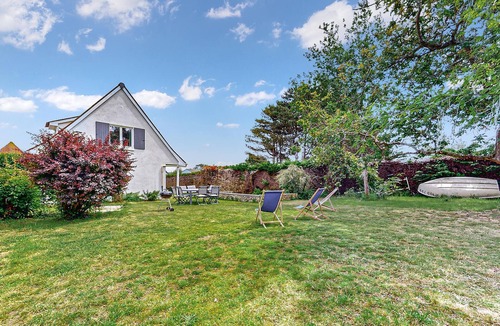 Quiberville House | Look forward to this family-friendly vacation home with sea views.