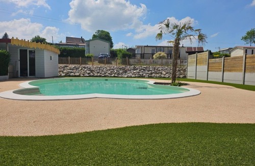 Aix-en-Ergny House | Magnificent Mobile Home 40m2 2h s garden swimming pool