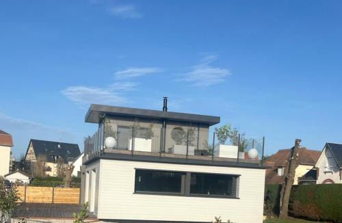 Villers-sur-Mer Villa | Maison avec toit terrasse