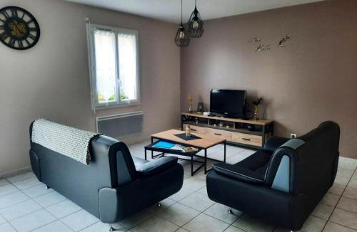 Arrest House | Maison de 3 chambres avec jardin clos et wifi a Arrest a 8 km de la plage