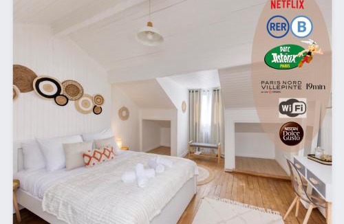 Sevran Apartment | Maison de ville triplex proche CDG