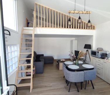 Saint-Marcel Apartment | Maison Studio 4 personnes avec mezzanine