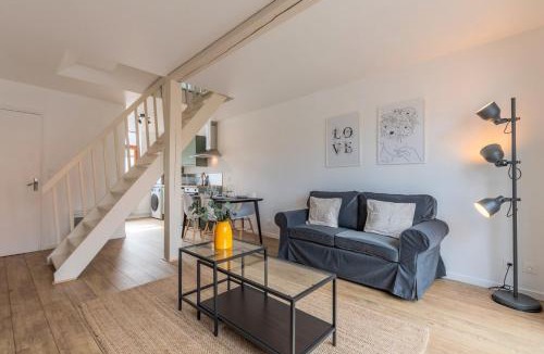 Mouvaux House | Maisonette 2 chambres avec cour, proche tram