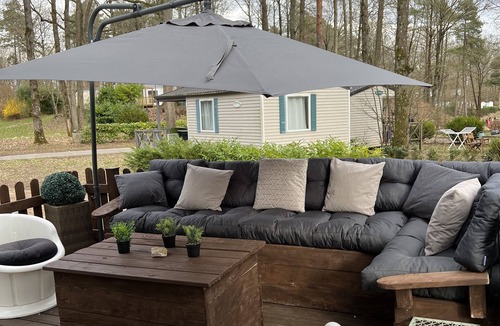 Saint-Cheron House | Mobil Home 6 Couchages Avec Belle Terrasse de 30 Mètres Carrée