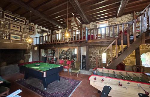 Le Gast Villa | Moulin du Gast 35pers : jacuzzi sauna billard baby