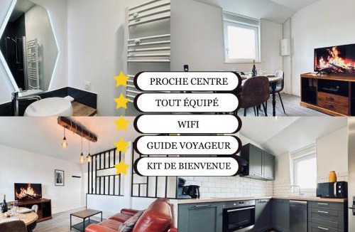 Reims Apartment | Neufchâtel T3 cocooning tout équipé proche centre