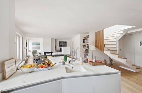 Notre-Dame-des-Champs Apartment | nMagnificent Duplex With Terrace and Eiffel Tower View