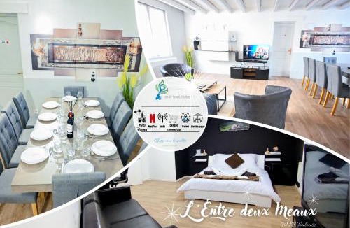 Penchard Villa | Pause entre deux Meaux ► Proche Disneyland Paris ► WiFi ► Netflix ► 24/24h