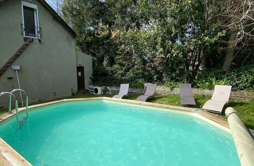 Montigny-sur-Vesle House | private heated pool beautiful typically Champagne village surrounded by vineyard