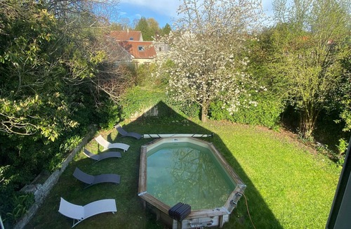Montigny-sur-Vesle House | private heated pool beautiful typically Champagne village surrounded by vineyard