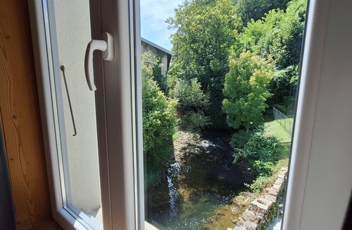 Salins-les-Bains House | Riverfront house with beautiful private grounds.