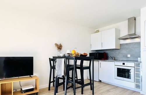 Merlimont-Plage Apartment | Sea view apartment at the foot of Merlimont beach