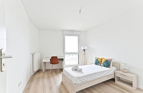 Colombes Apartment | Spacieux 3 chambres avec balcon - Colombes