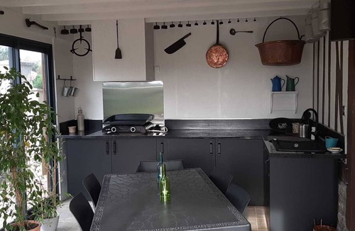 Bernieres Apartment | Spacious apartment in Normandy farmhouse.