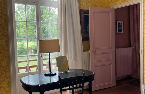 Saint-Germain-des-Bois House | Spacious French villa on a river, unique vacation home for family and friends