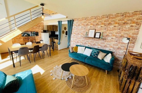Reims Apartment | Splendide ! Le loft ! | Gare | centre-ville